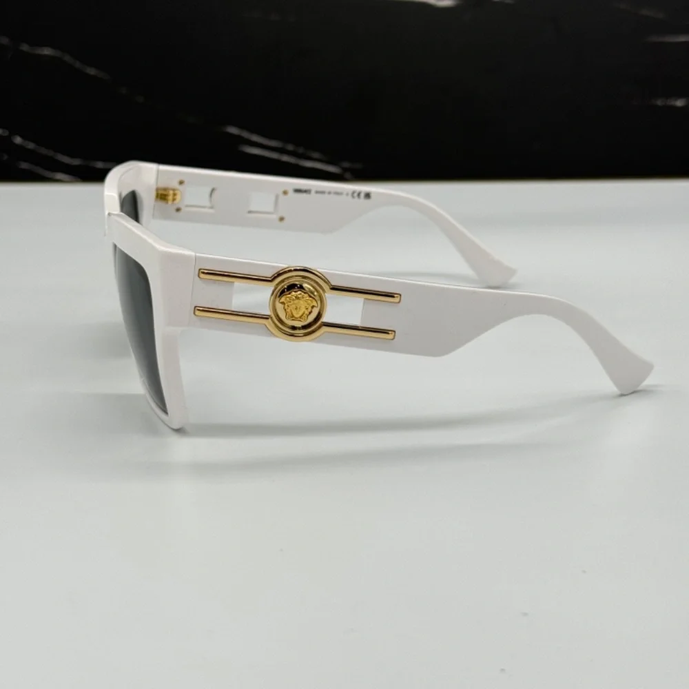 NEW MOD 4458 314/87 VERSACE VE4458 314/87 WHITE WOMEN VE4458 31487 SUNGLASSES